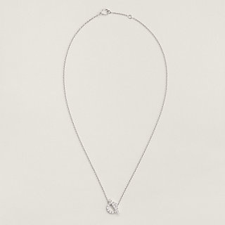 Hermes finesse deals pendant white gold